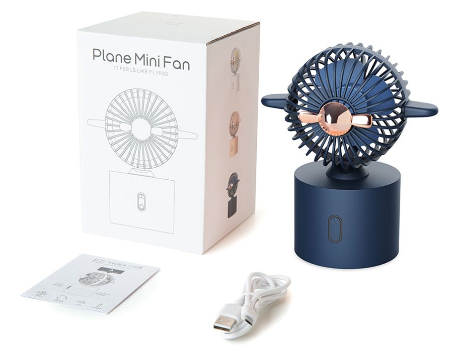 Small oscillating fan for aircraft Application Scenario