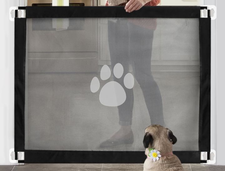 新款狗狗爪印门围栏