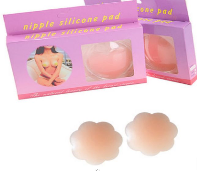 Anti-glare invisible underwear nipple tape