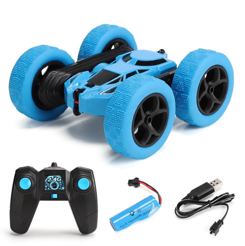 Cross-border remote control toy car, double-sided stunt car, RC dump truck, children's remote control drift off-road car, 2.4G rechargeable Application Scenario
