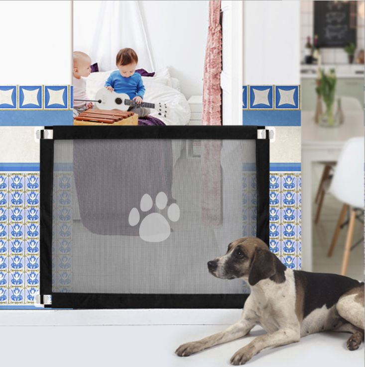 New dog paw print door fence details Picture