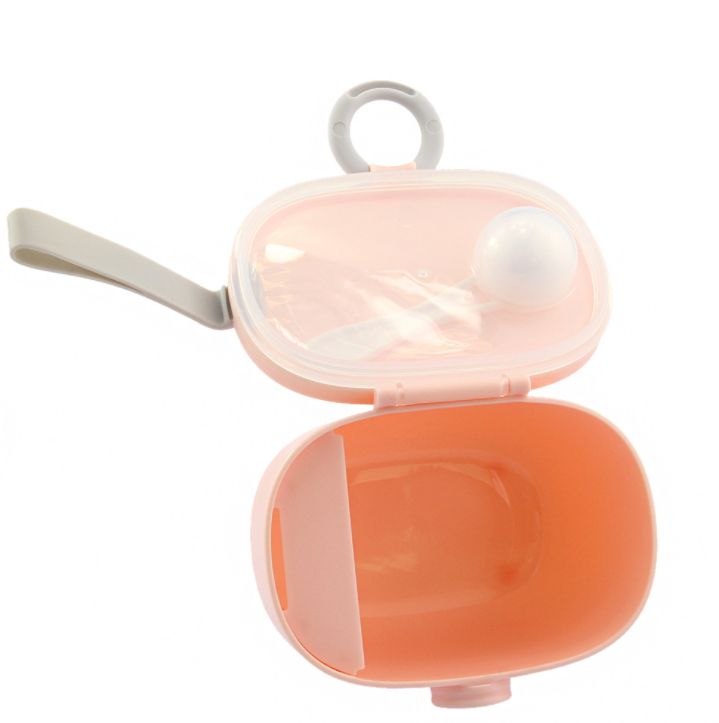 Portable pp milk powder grid baby storage box for going out Item Picture