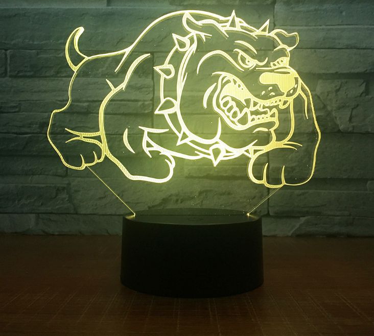 Creative electronic product led seven-color night light Item Picture