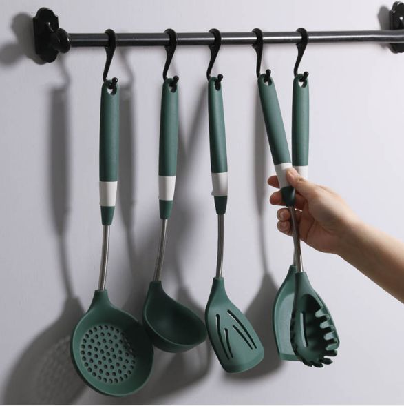 Kitchen non-stick pan stir-frying spoon soup spoon cooking silicone supplies