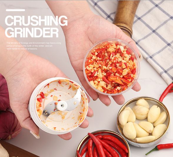 Mini garlic masher
