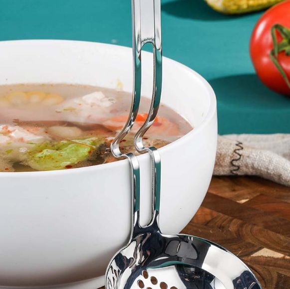 304 stainless steel wall-mounted soup spoon and strainer Application Scenario