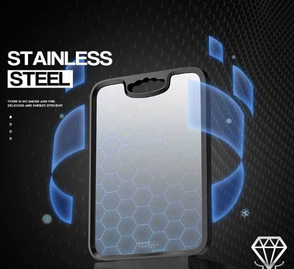 Antibacterial Cutting board 304 stainless steel fruit cutting board