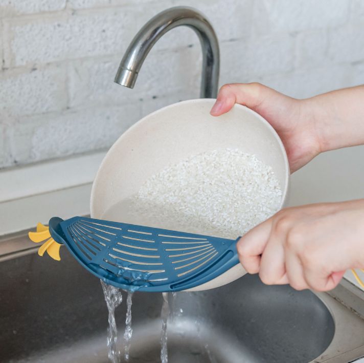 厨房洗米筛搅拌淘米勺
