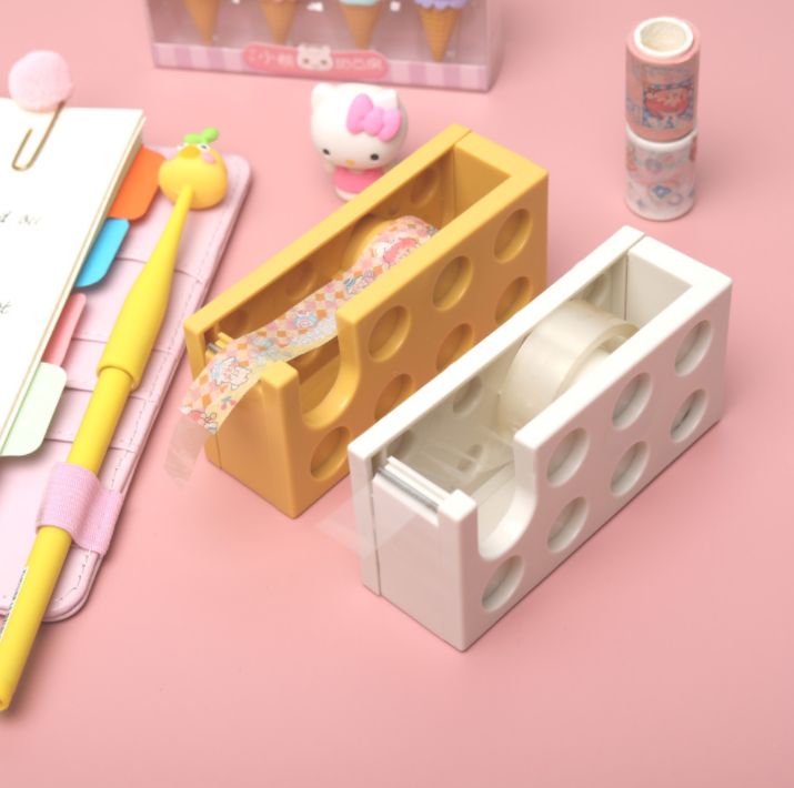Tape cutter for building block tape holder Cultural creative tape holder