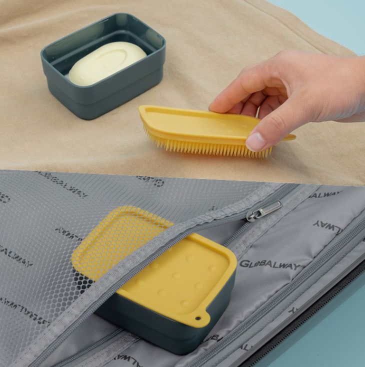 Portable room soap box