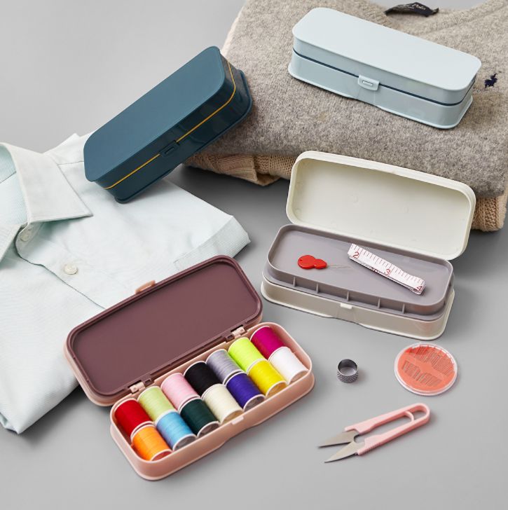 Use a sewing box set