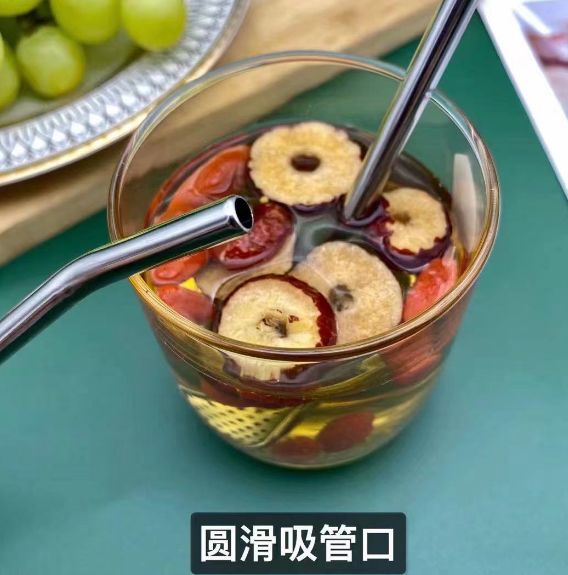 304 stainless steel straw strainer details Picture