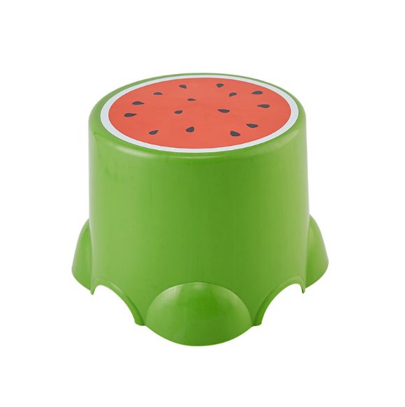 创意儿童水果小凳子白底实物图