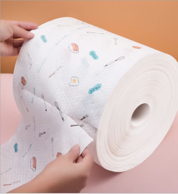 Disposable non-woven wash-free rag