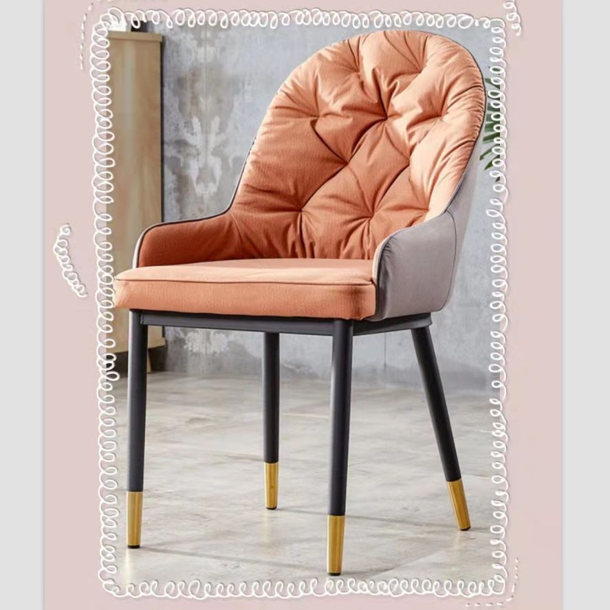 Lu word furniture - nordic light silla de comedor de lujo moderna y minimalista influyente silla de libro casual silla de hogar restaurante hotel silla de respaldo silla de maquillaje