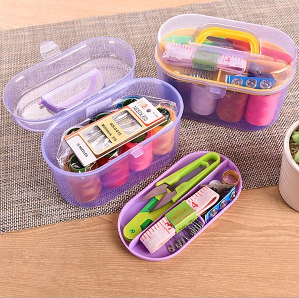Sewing box set of 10 pieces