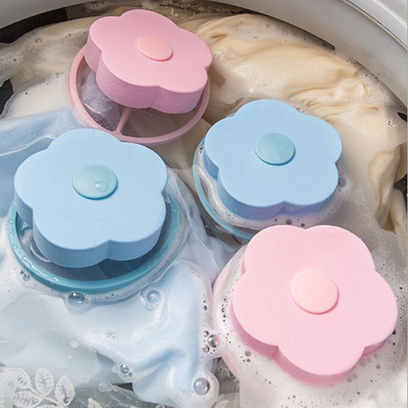 Creative washing machine hair remover
