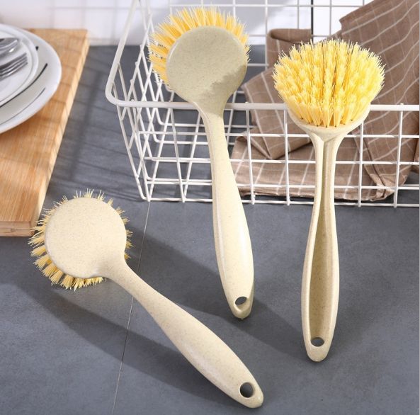 Kitchen cleaning brush for dishes and POTS
