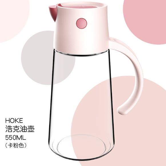 玻璃油壶自动开盖调味瓶细节图