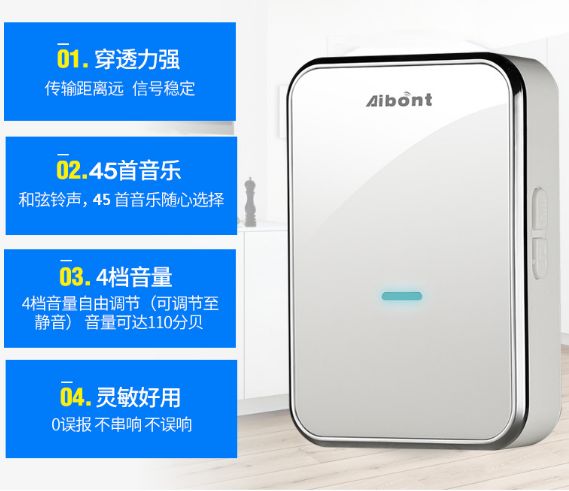 无线门铃无线呼叫器产品图