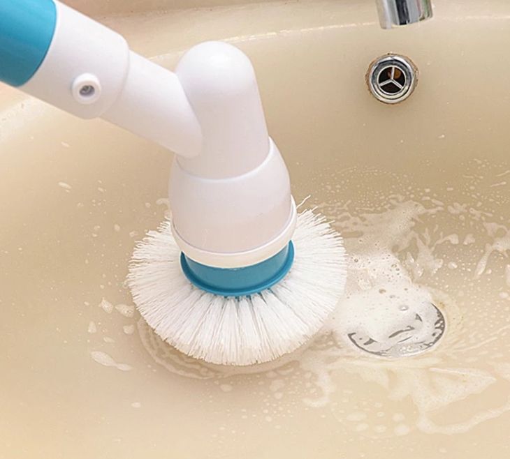 Wireless electric cleaning brush details Picture