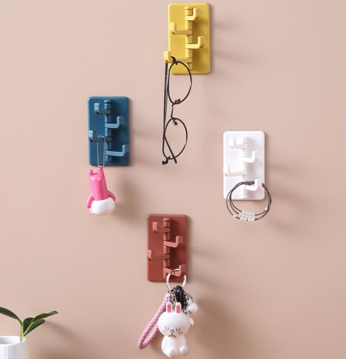 Creative traceless hook kitchen wall hanging sticky hook
