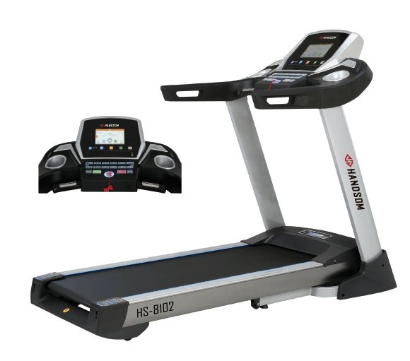 Factory direct sales gym Handerson electric treadmill HS-8102 color screen Yiwu wholesale thumbnail
