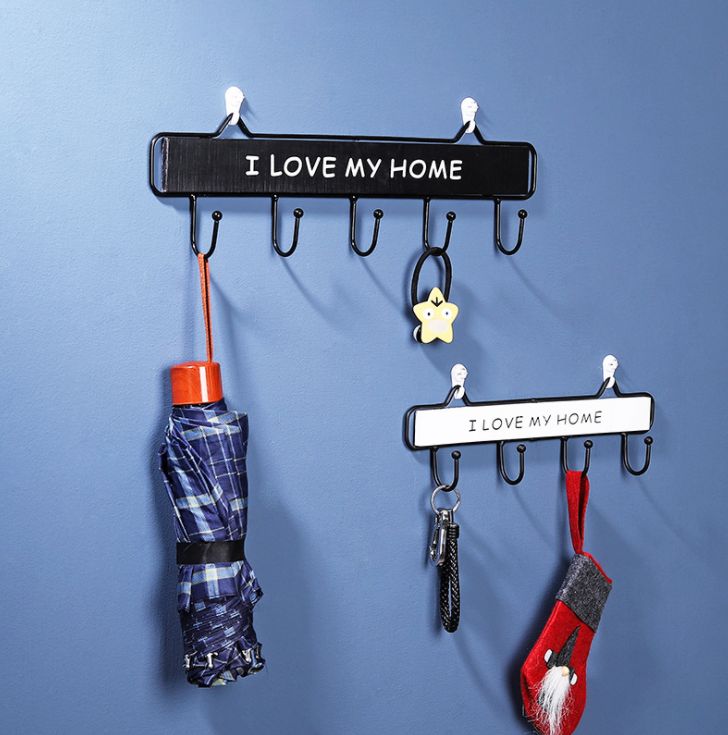 Nordic home decoration creative porch key hook