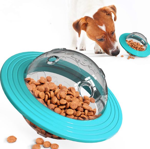 Dog frisbee food leak device details Picture