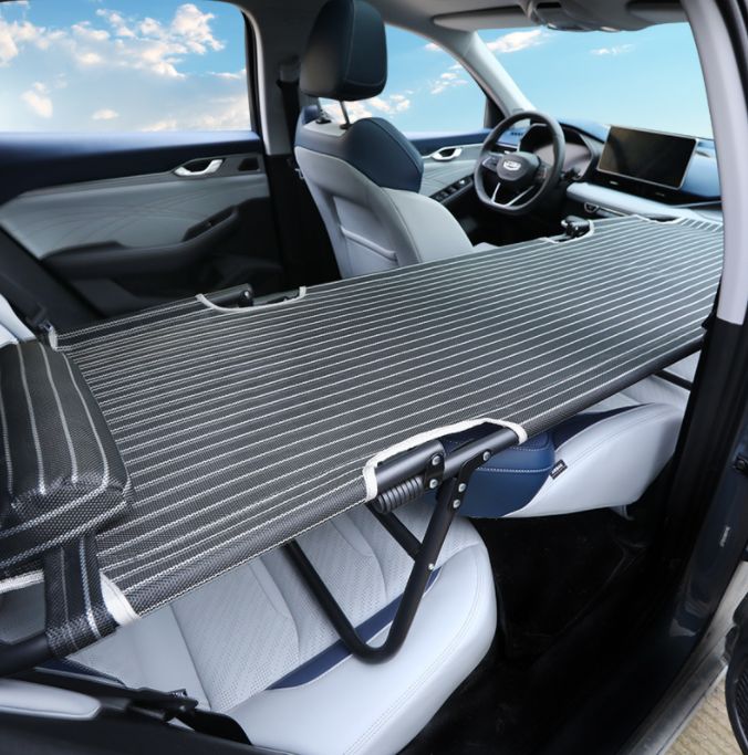 通用车载后排座木板折叠旅行床产品图