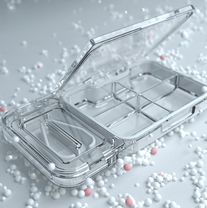 A portable and small mini medicine clipper for home use Item Picture