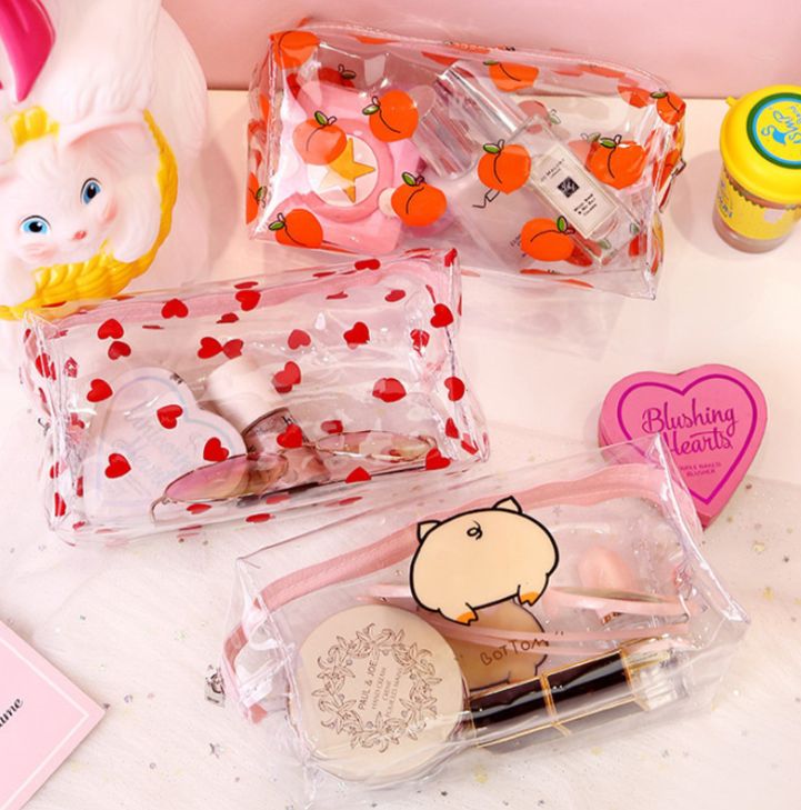 PVC透明防水化妆包图