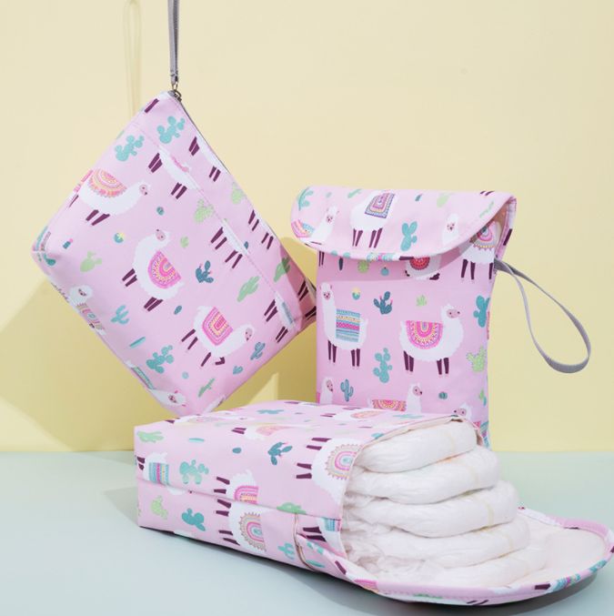 Baby diaper storage bag