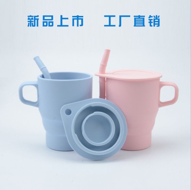 爆款水杯轻奢高档咖啡杯创意北欧杯子硅胶马克杯带盖礼品定制logo