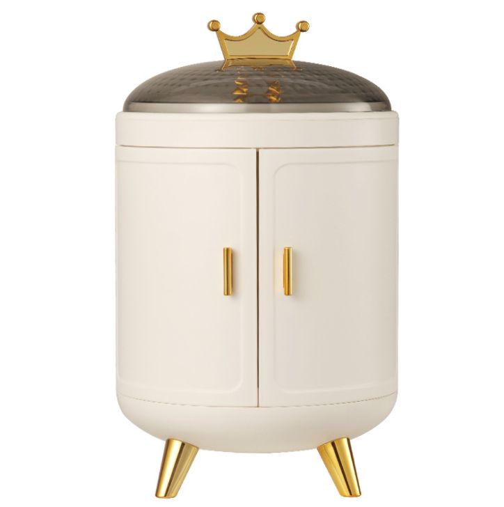Crown earrings storage box Rotating hand accessories Stud earrings hairpin jewelry box Item Picture