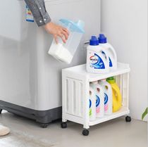Bathroom storage shelf Bathroom storage shelf Laundry detergent shelf Toilet storage shelf balcony storage