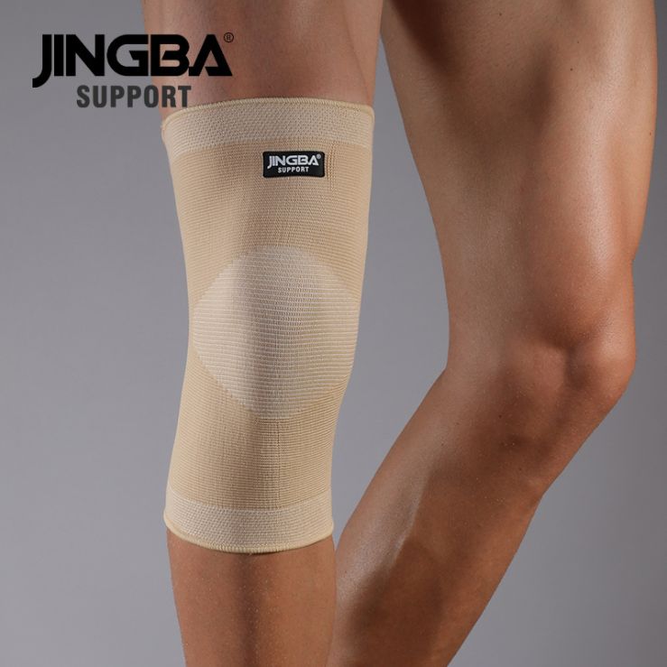 JINGBA SUPPORT Knee pads, sweat-absorbing and breathable sports knee pads, basketball, running, mountain climbing and cycling protective gear details Picture