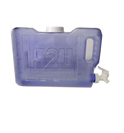 PETG Drinking Bucket Plastic household food grade water storage bucket with faucet