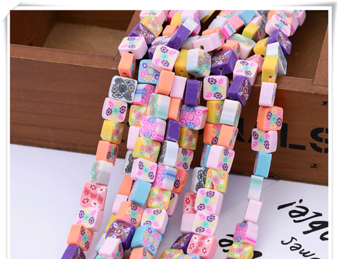 软陶珠子软陶花软陶片