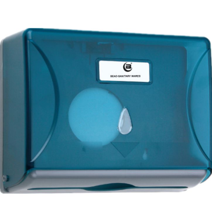 Plastic large roll tissue box