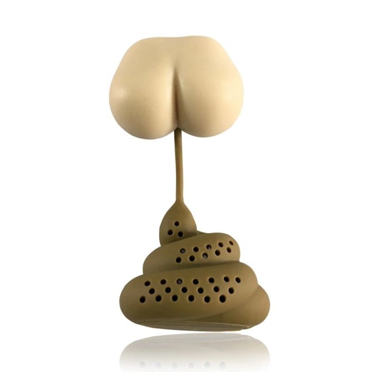 Silicone poo tea maker