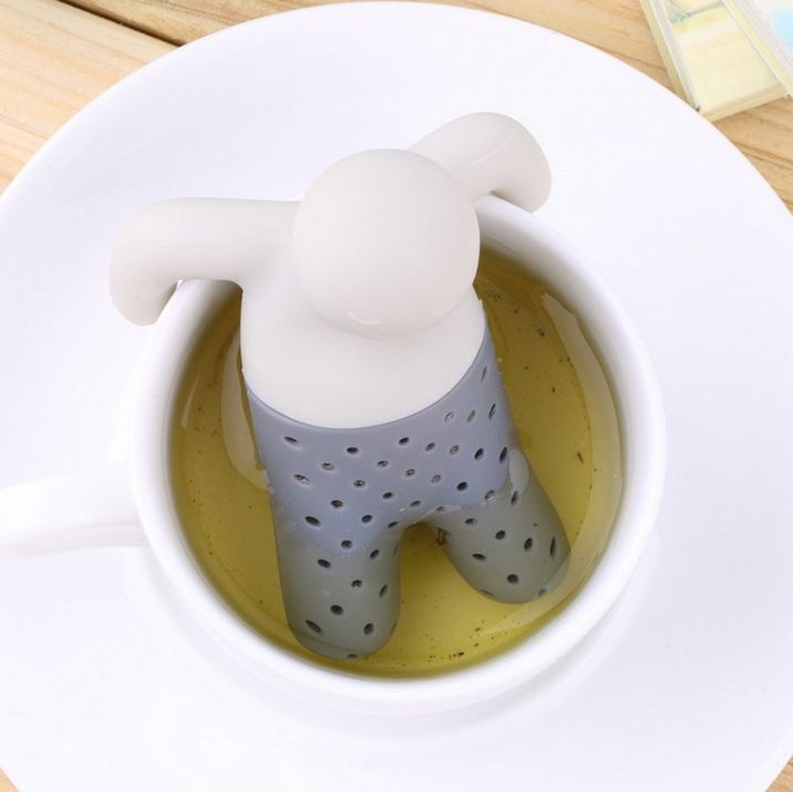 Creative silicone tea strainer details Picture