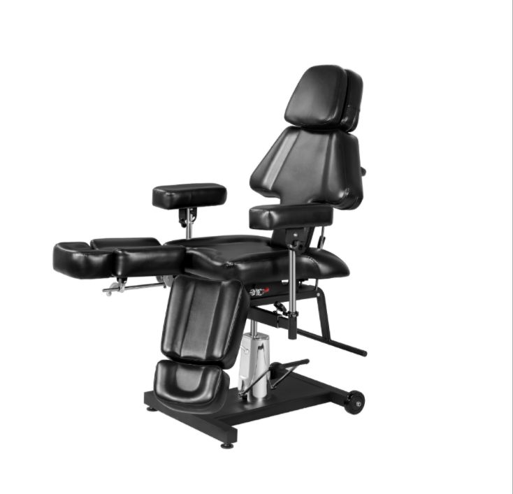 电动纹身床多功能刺青纹身店针灸白底实物图