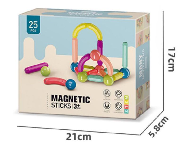 百变磁力棒儿童积木拼装益智磁力片详情图5