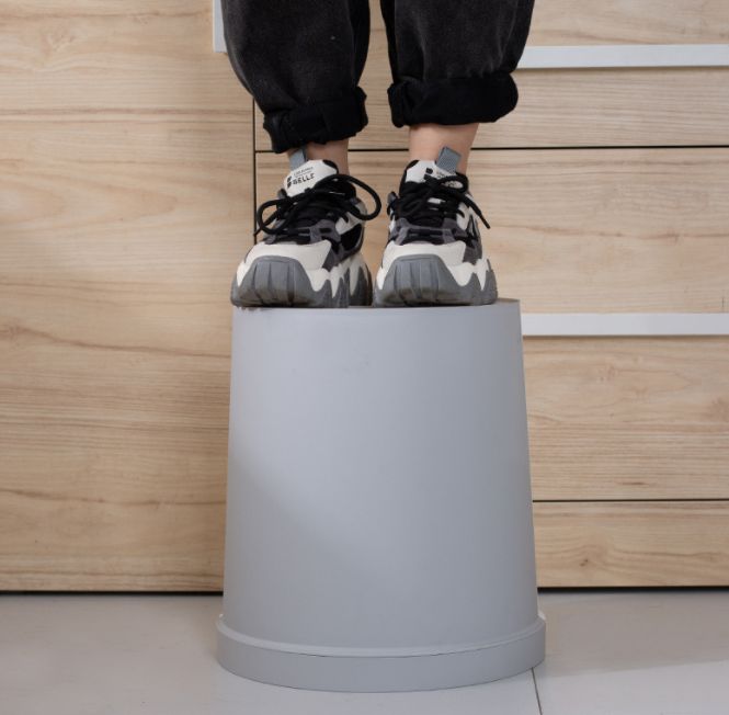 Press type trash can dry and wet separation trash can Specification drawing