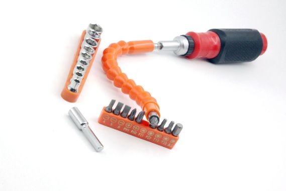 Ratchet screwdriver high torque 1/4 ratchet wrench