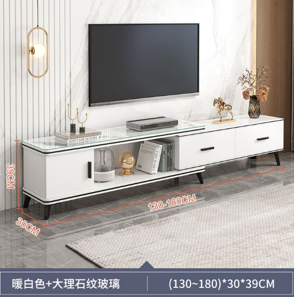 Modern simple light luxury bedroom TV cabinet