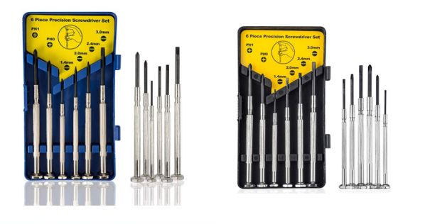 A 6-piece set of precision screwdrivers Application Scenario