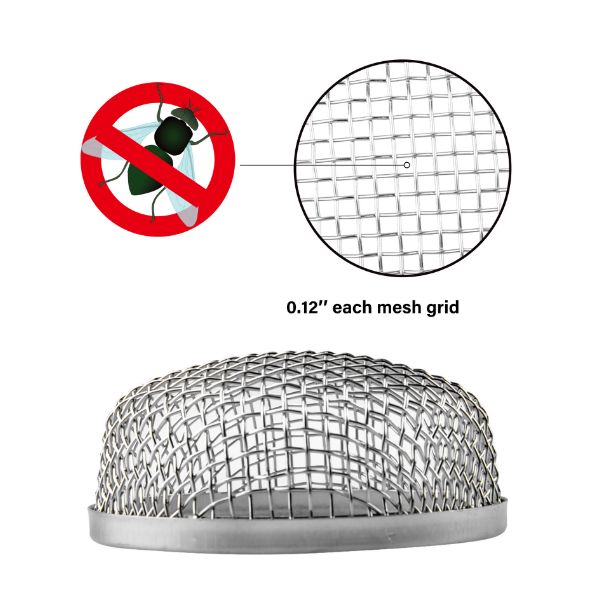 不锈钢通风网罩细节图