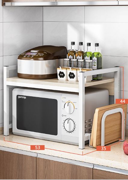 Retractable kitchen shelving